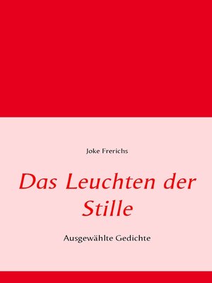 cover image of Das Leuchten der Stille